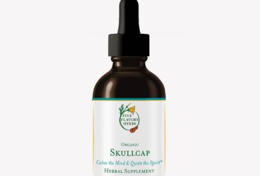 skullcap tincture bottle