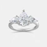 Pear-Cut Diamond Engagement Rings