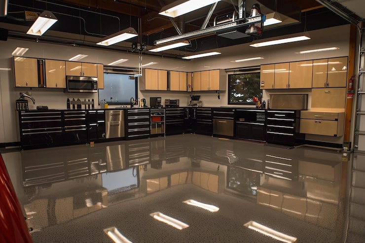 SQF compliant commercial kitchen flooring